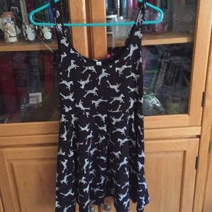 Zebra print sundress
